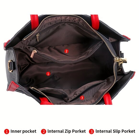 Head Layer Cowhide Women's Bag Fashion Handbag - Picture 4 of 10